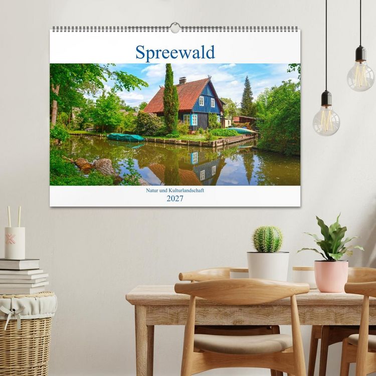 Produktbild: Spreewald Natur und Kulturlandschaft (Wandkalender 2027 DIN A2 quer), CALVENDO Monatskalender