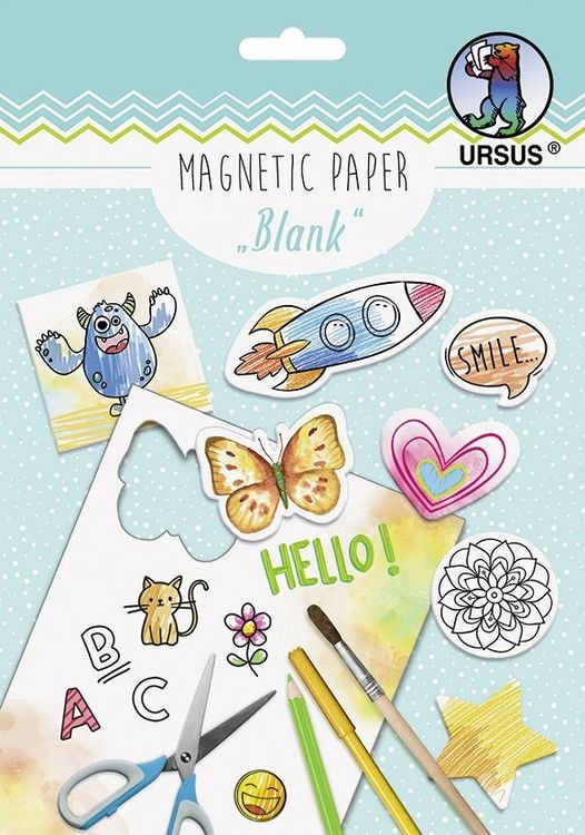 Produktbild: URSUS 2 Blatt Magnetic Paper "Blank", DIN A5