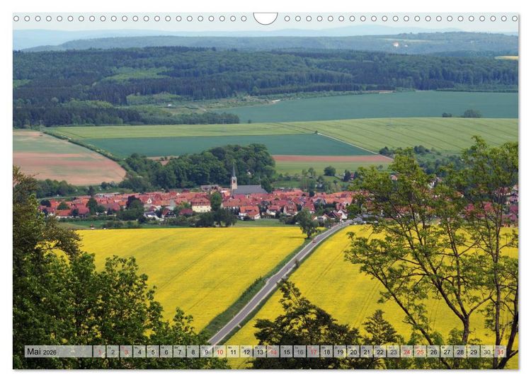 Produktbild: Das Eichsfeld - idyllisch, historisch, wundersch&ouml;n (Wandkalender 2026 DIN A3 quer), CALVENDO Monatskalender