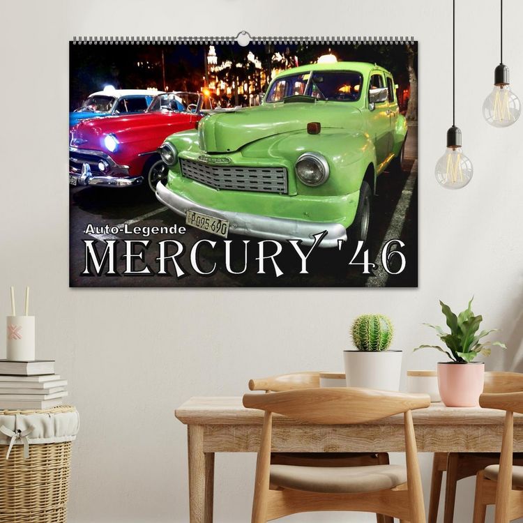Produktbild: MERCURY '46 - Auto-Legende (Wandkalender 2026 DIN A2 quer), CALVENDO Monatskalender