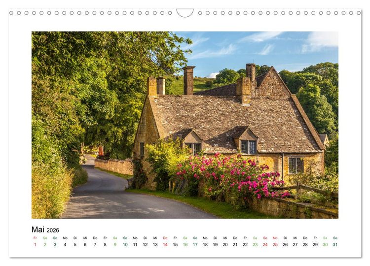 Produktbild: Landh&auml;user mit Charme (Wandkalender 2026 DIN A3 quer), CALVENDO Monatskalender