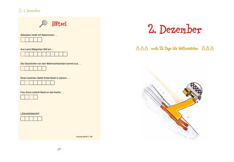 Produktbild: Ein Fall für die Knecht-Ruprecht-Bande. Ein Krimi-Adventskalender mit 24 Rätseln