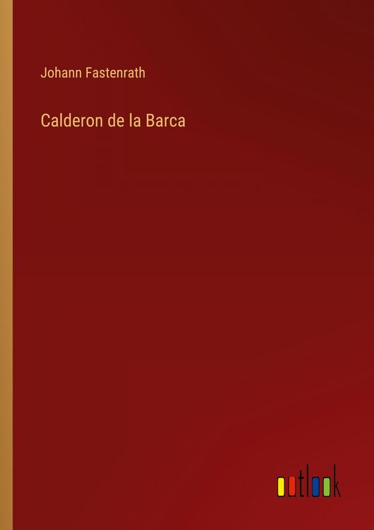Produktbild: Calderon de la Barca