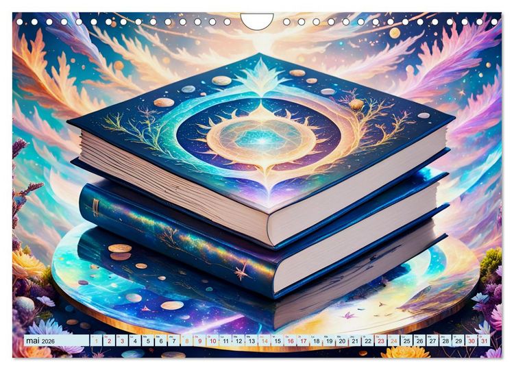 Produktbild: Univers magique (Calendrier mural 2026 DIN A4 vertical), CALVENDO calendrier mensuel