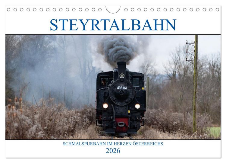 Produktbild: Steyrtalbahn (Wandkalender 2026 DIN A4 quer), CALVENDO Monatskalender