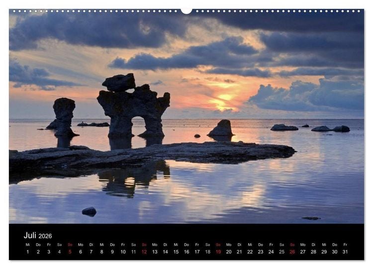 Produktbild: S&uuml;dschweden (Wandkalender 2026 DIN A2 quer), CALVENDO Monatskalender