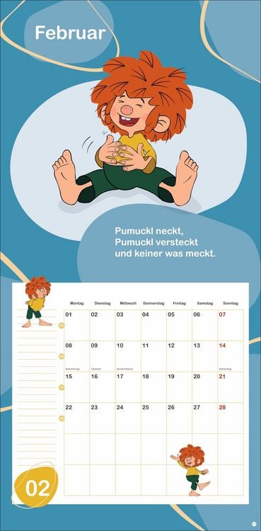 Produktbild: Pumuckl Broschurkalender 2027