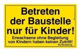Produktbild: Corvus A600000 - Kids at work: Bauschild XXL f&uuml;r Kinder