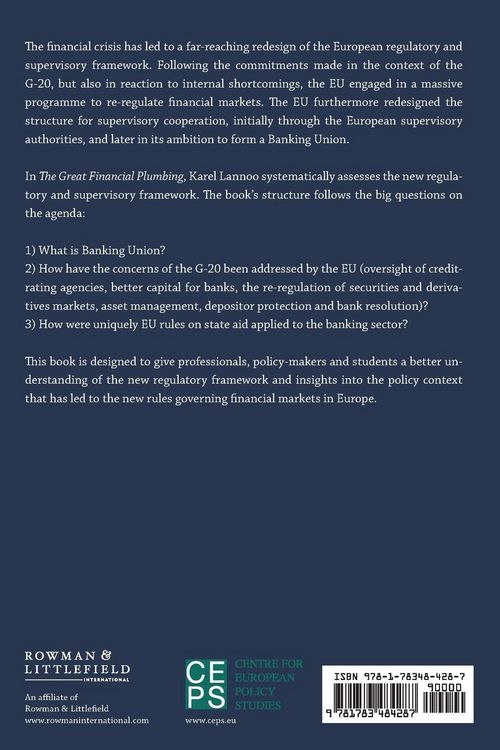 Produktbild: Great Financial Plumbing