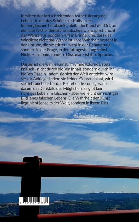 Produktbild: &Auml;sthetik der Negation