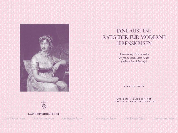 Produktbild: Jane Austens Ratgeber f&uuml;r moderne Lebenskrisen