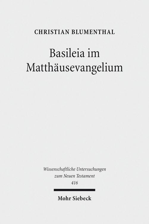 Produktbild: Basileia im Matth&auml;usevangelium