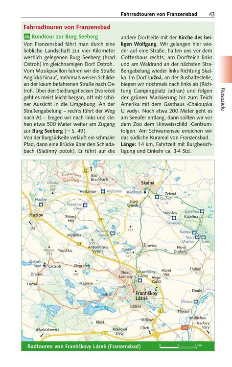 Produktbild: TRESCHER Reisef&uuml;hrer B&ouml;hmisches B&auml;derdreieck