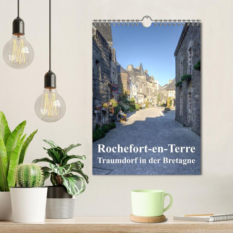 Produktbild: Rochefort-en-Terre. Traumdorf in der Bretagne (Wandkalender 2026 DIN A4 hoch), CALVENDO Monatskalender