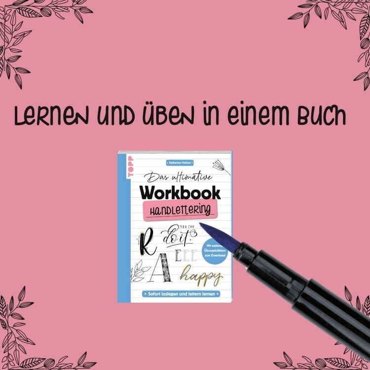Produktbild: Das ultimative Workbook: Handlettering