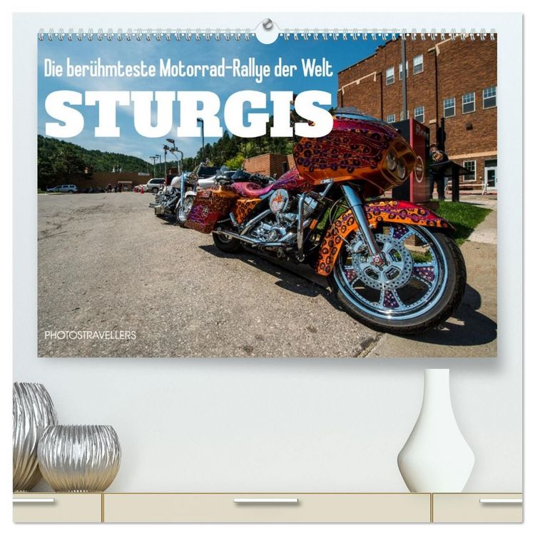 Produktbild: Sturgis - Die ber&uuml;hmteste Motorrad-Rallye der Welt (hochwertiger Premium Wandkalender 2027 DIN A2 quer), Kunstdruck in Hochglanz