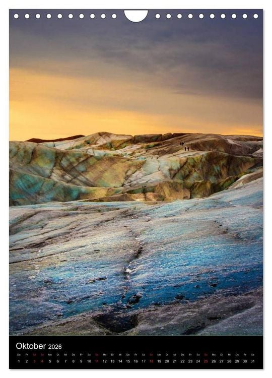 Produktbild: Island - Wundervolle Landschaften (Wandkalender 2026 DIN A4 hoch), CALVENDO Monatskalender