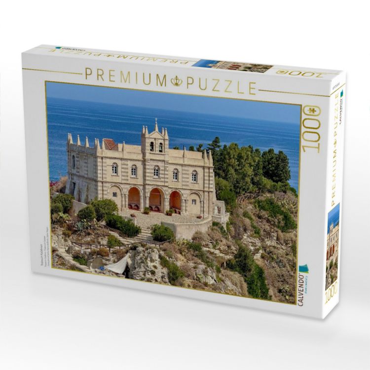 Produktbild: CALVENDO Puzzle Tropea in Kalabrien | 1000 Teile Lege-Gr&ouml;&szlig;e 64x48cm Foto-Puzzle f&uuml;r gl&uuml;ckliche Stunden