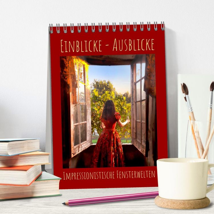 Produktbild: Einblicke - Ausblicke (Tischkalender 2026 DIN A5 hoch), CALVENDO Monatskalender