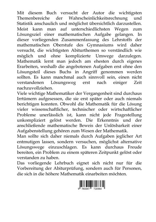 Produktbild: Mathematik-Abitur Band 3