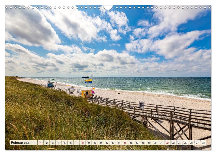 Produktbild: Insel Sylt - Fantastische Momente (Wandkalender 2026 DIN A3 quer), CALVENDO Monatskalender