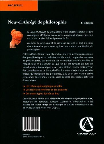 Produktbild: Nouvel abrege de philosophie 6e