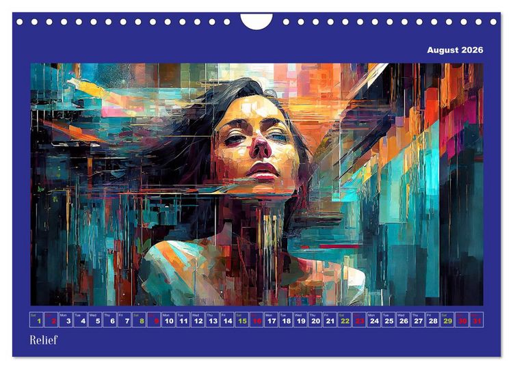 Produktbild: Pixelated Passions (Wall Calendar 2026 DIN A4 landscape), CALVENDO 12 Month Wall Calendar