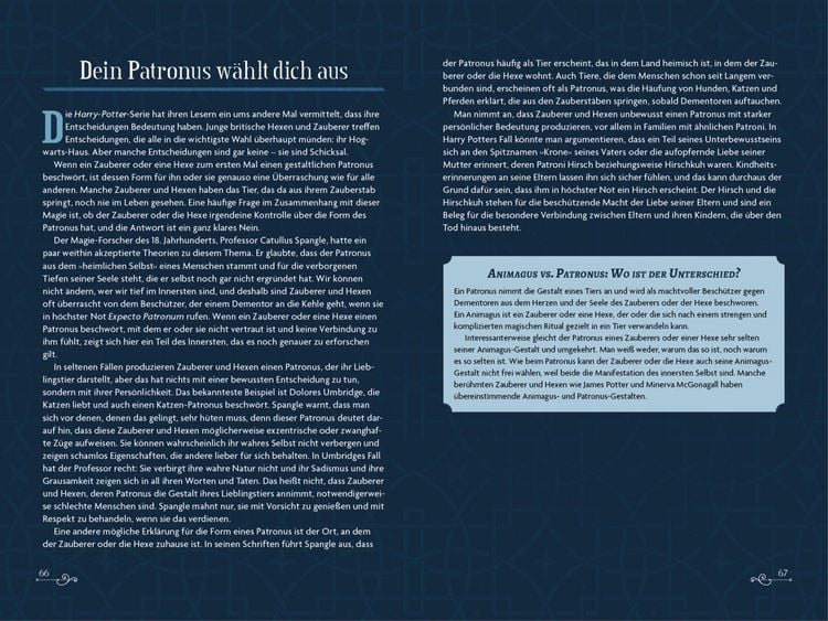 Produktbild: Das illustrierte Patronus-Handbuch f&uuml;r Potter-Fans