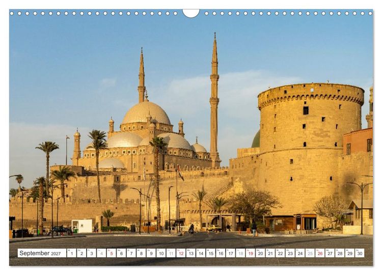 Produktbild: &Auml;gypten - Kairo + Gizeh (Wandkalender 2027 DIN A3 quer), CALVENDO Monatskalender