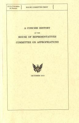 Produktbild: Concise History of the House of Representatives Committee on Appropriations