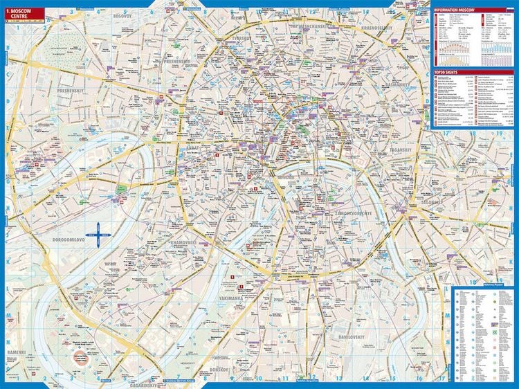 Moskau 1:15 000