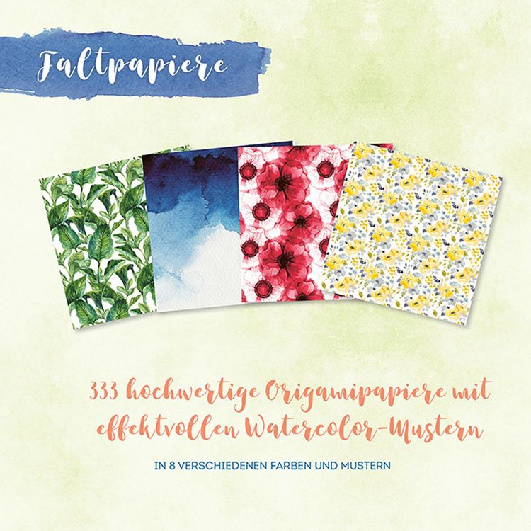 Produktbild: 333 Origami &ndash; Watercolor