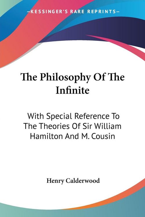 Produktbild: The Philosophy Of The Infinite