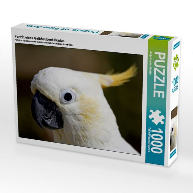 Produktbild: Portr&auml;t eines Gelbhaubenkakadus (Puzzle)