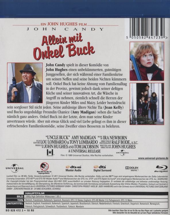 Produktbild: Allein mit Onkel Buck