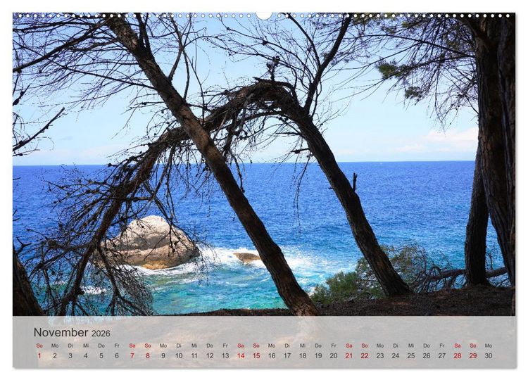 Produktbild: Cala Deia - Mallorcas Traumbucht (Wandkalender 2026 DIN A2 quer), CALVENDO Monatskalender