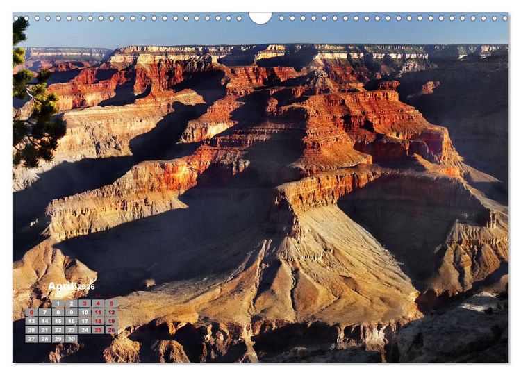 Produktbild: Natural Wonders, Fascinating Places in The World (Wall Calendar 2026 DIN A3 landscape), CALVENDO 12 Month Wall Calendar