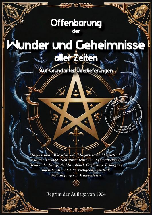 Produktbild: Offenbarung der Wunder und Geheimnisse aller Zeiten Bd. VI. Auf Grund alter &Uuml;berlieferungen und der neuesten Forschungen