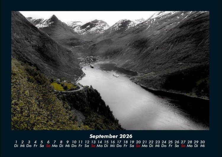 Produktbild: Berge 2026 Fotokalender DIN A4