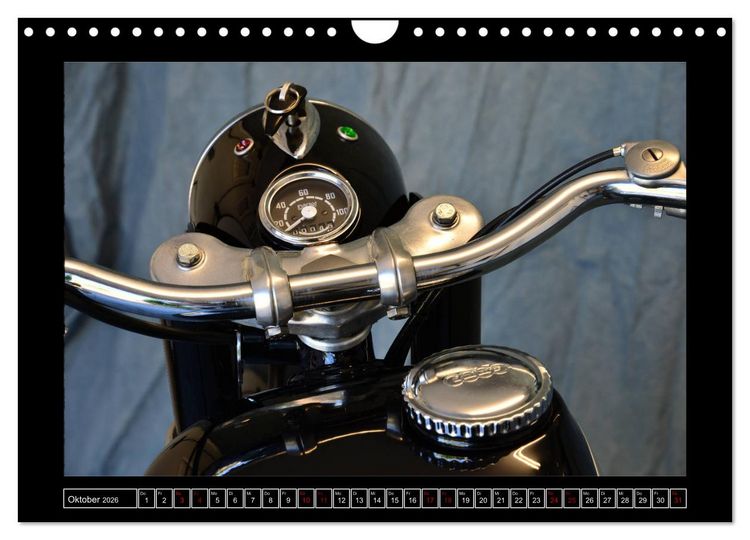 Produktbild: DKW RT 175 - Ein Motorrad der Auto Union (Wandkalender 2026 DIN A4 quer), CALVENDO Monatskalender