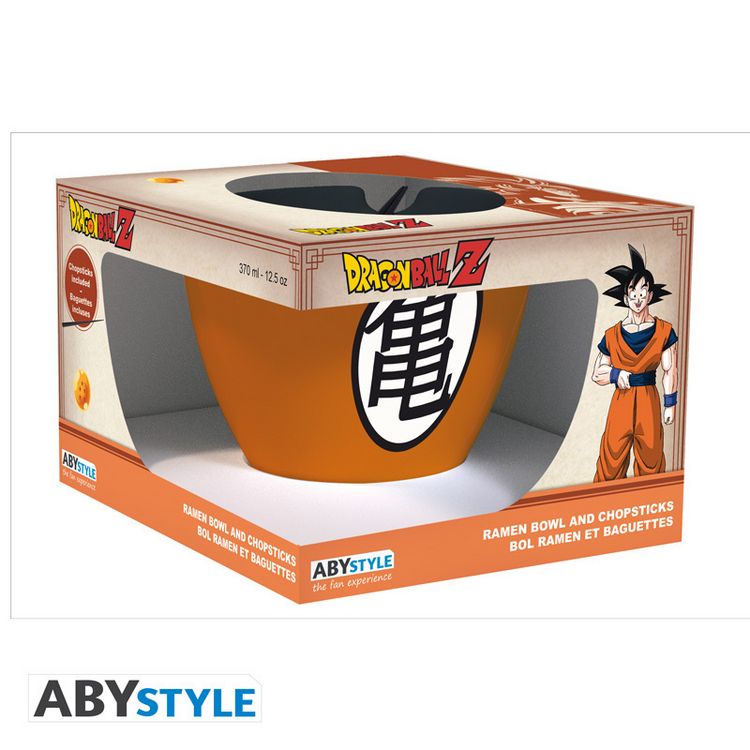 Produktbild: DRAGON BALL - Ramen Bowl with chopsticks - "Goku symbols"