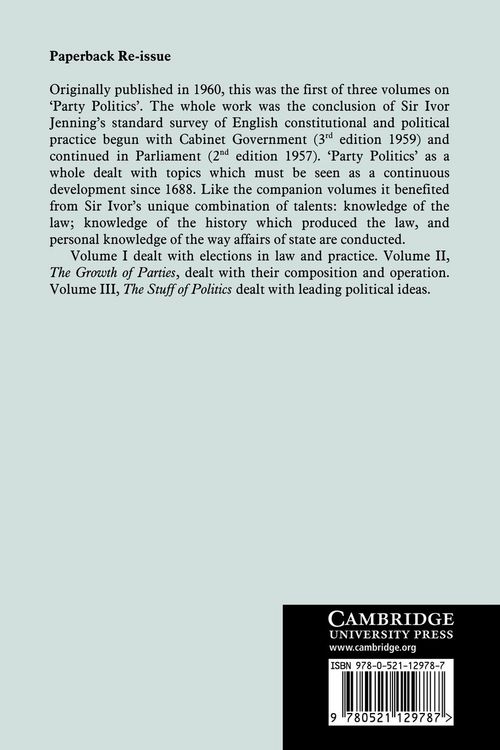 Produktbild: Party Politics
