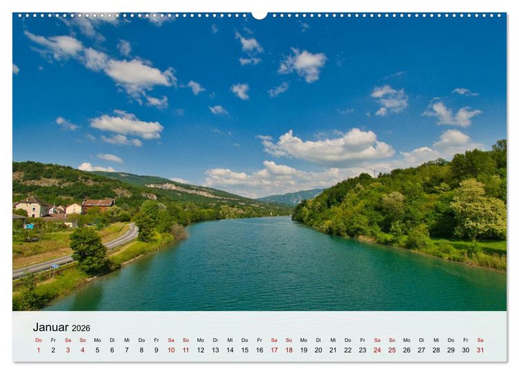 Produktbild: Frankreichs Natursch&ouml;nheiten (Wandkalender 2026 DIN A2 quer), CALVENDO Monatskalender