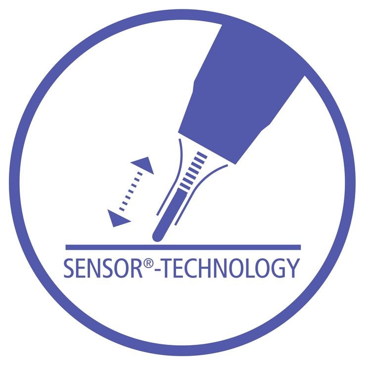 Produktbild: STABILO Fineliner mit gefederter Spitze -   SENSOR F - fein - 8er Pack - mit 8 verschiedenen Farben