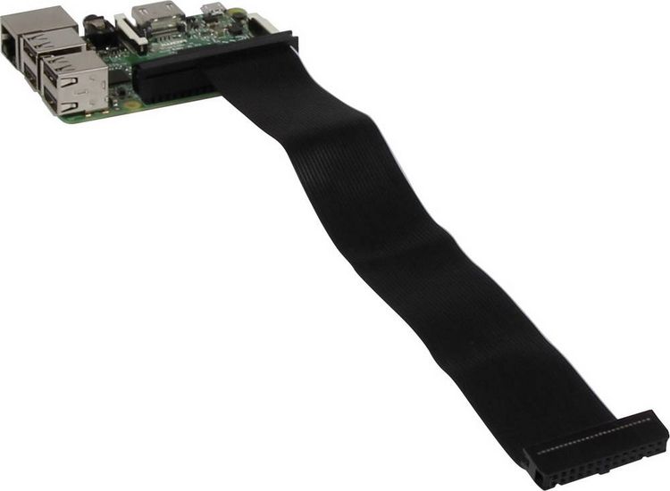 Produktbild: Joy-it RB-CB6-020 GPIO-Kabel Raspberry Pi&reg;, Banana Pi [26x GPIO-Buchse - 40x GPIO-Buchse] 20.00 cm Schwarz
