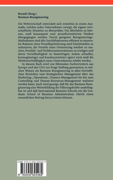 Produktbild: Business Reengineering