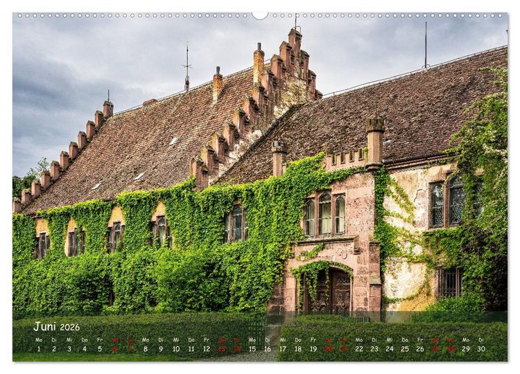 Produktbild: Festungen und Schl&ouml;sser auf der Schw&auml;bischen Alb (Wandkalender 2026 DIN A2 quer), CALVENDO Monatskalender