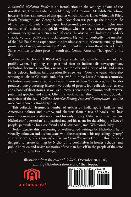 Produktbild: A Meredith Nicholson Reader