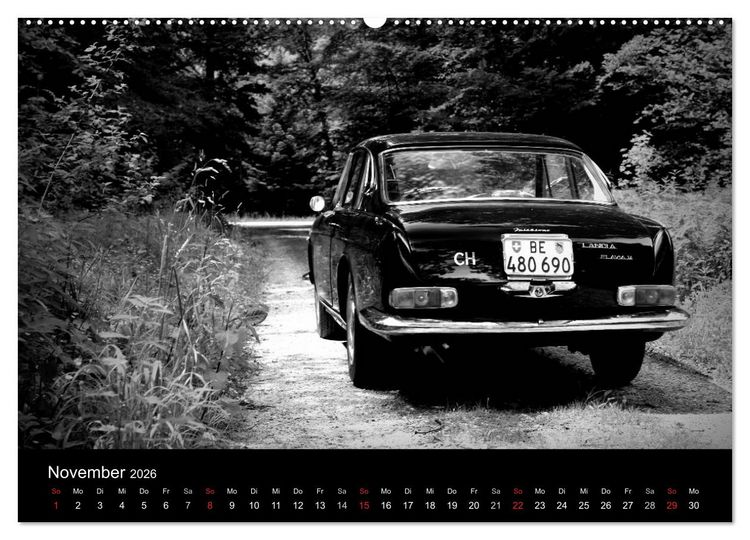 Produktbild: Lancia Flavia (Wandkalender 2026 DIN A2 quer), CALVENDO Monatskalender