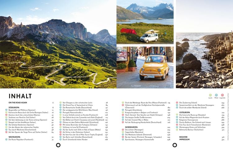 Produktbild: Lonely Planet Bildband Legend&auml;re Roadtrips in Europa